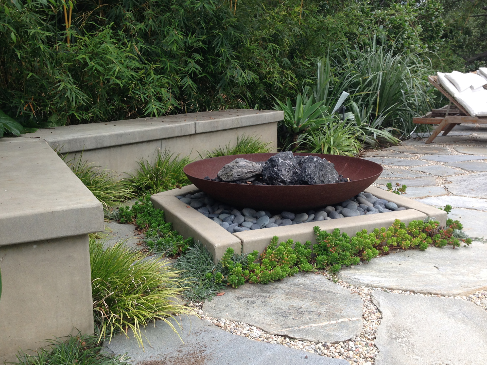 Fire bowl seating